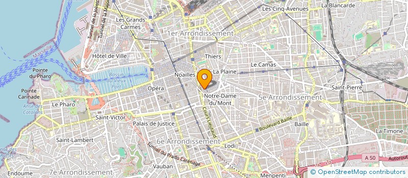 localisation de l'entreprise HOLDING OFFICE à MARSEILLE