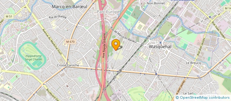 localisation de l'entreprise HOLDING OFIZ à WASQUEHAL