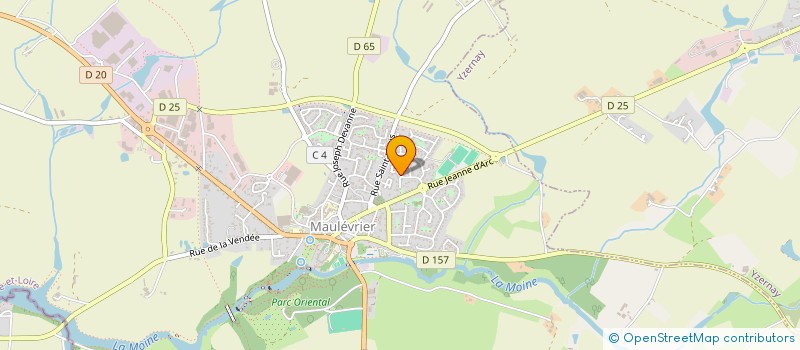 localisation de l'entreprise HOLDING OJ21 à SEVREMOINE