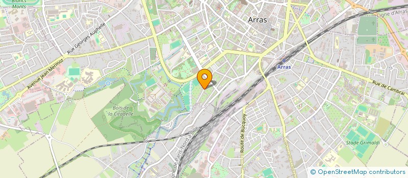 localisation de l'entreprise HOLDING OLEA  ARRAS