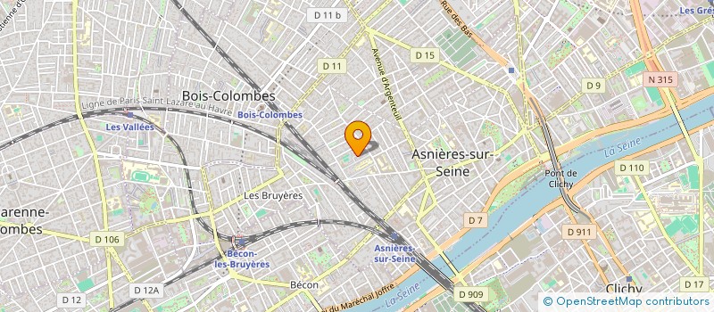 localisation de l'entreprise HOLDING OLIVIER LAGARDE à ASNIERES-SUR-SEINE
