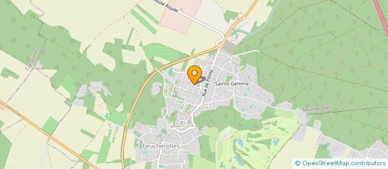 localisation de l'entreprise HOLDING OLIVIER SUHAS  FEUCHEROLLES