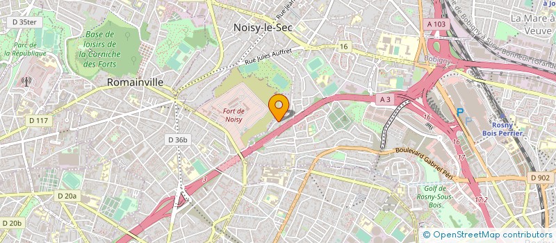 localisation de l'entreprise HOLDING OMY BTP à NOISY-LE-SEC