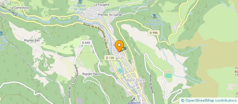 localisation de l'entreprise HOLDING ONDET à MONT-DORE