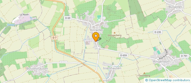 localisation de l'entreprise HOLDING OPALINE  BOUXWILLER