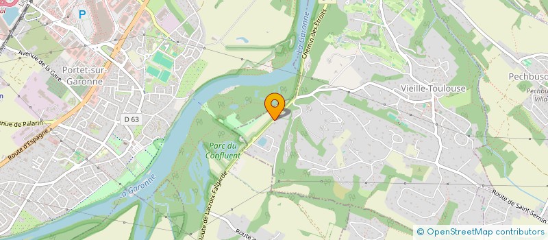 localisation de l'entreprise HOLDING OPALLE  VIEILLE-TOULOUSE