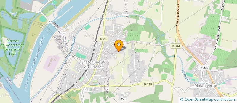 localisation de l'entreprise HOLDING OPE  MALATAVERNE