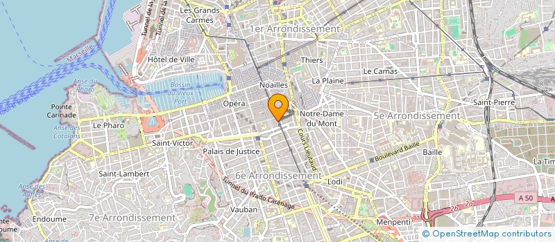 localisation de l'entreprise HOLDING OPTIMA GESTION  MARSEILLE