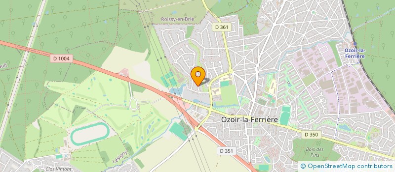 localisation de l'entreprise HOLDING ORNELLA  OZOIR-LA-FERRIERE