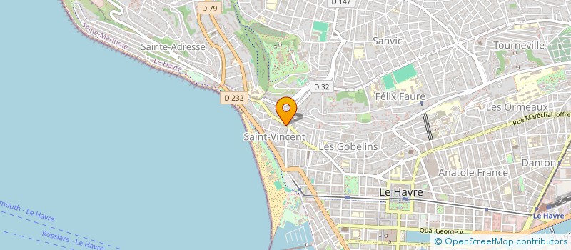 localisation de l'entreprise HOLDING ORZONE à LE HAVRE