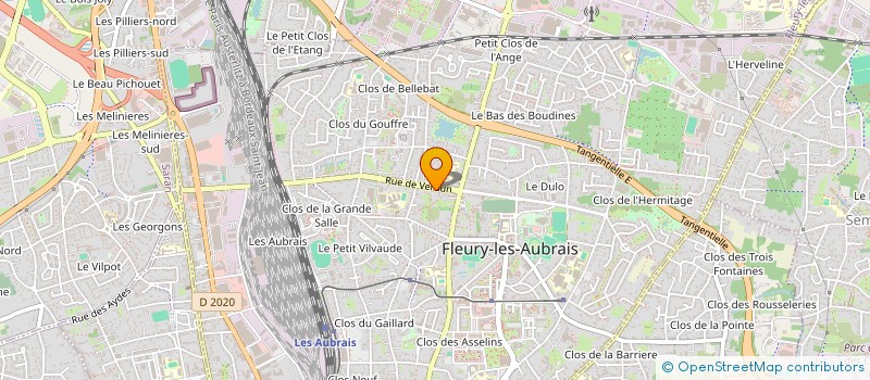 localisation de l'entreprise HOLDING OSB à FLEURY-LES-AUBRAIS