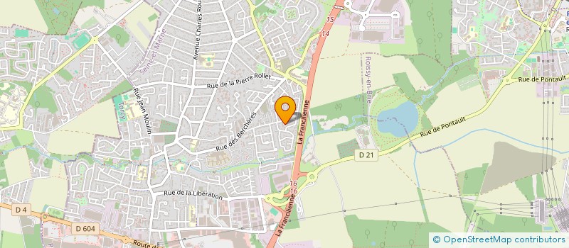 localisation de l'entreprise HOLDING OSMAN-RO à PONTAULT COMBAULT