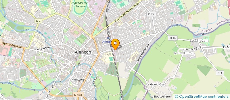 localisation de l'entreprise HOLDING OZDOGAN à ALENCON