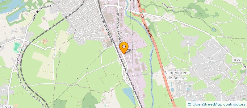 localisation de l'entreprise HOLDING P-I WORLD  LE COTEAU