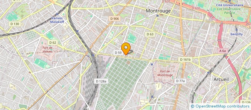 localisation de l'entreprise HOLDING PA GO FI  MONTROUGE