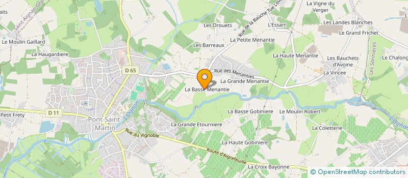 localisation de l'entreprise HOLDING PA2K  PONT-SAINT-MARTIN