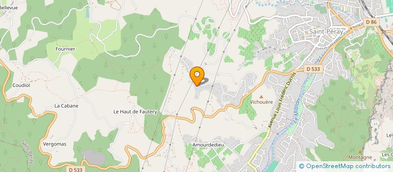 localisation de l'entreprise HOLDING PA2L  SAINT-PERAY