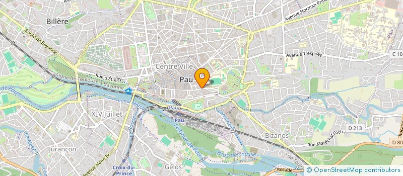 localisation de l'entreprise HOLDING PAC AVENIR à PAU