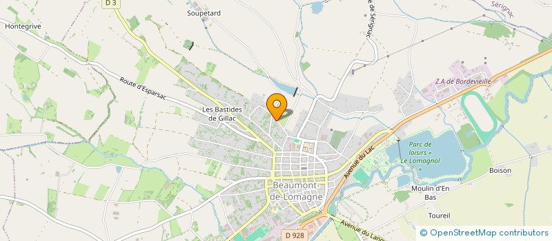 localisation de l'entreprise HOLDING PACAJUNI  BEAUMONT-DE-LOMAGNE