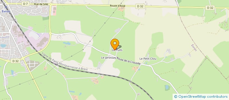 localisation de l'entreprise HOLDING PACOME RACINE  EVRON