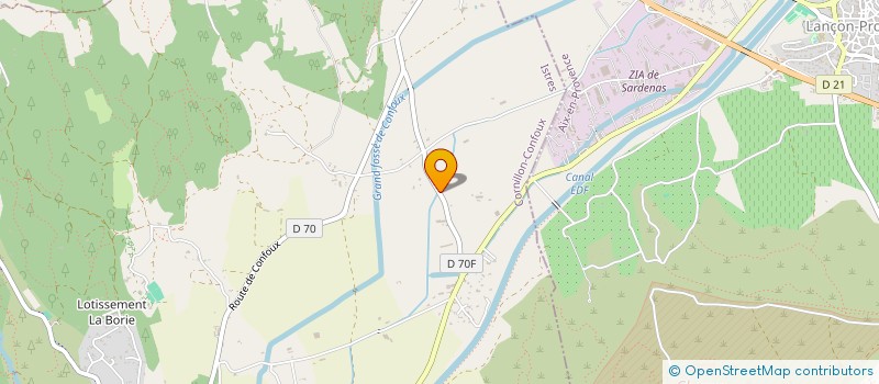 localisation de l'entreprise HOLDING PAGES à CORNILLON-CONFOUX