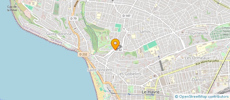 localisation de l'entreprise HOLDING PAINPARAY  LE HAVRE