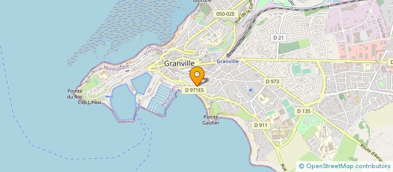 localisation de l'entreprise HOLDING PALVE  GRANVILLE