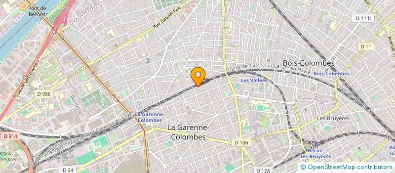 localisation de l'entreprise HOLDING PANASH à LA GARENNE COLOMBES