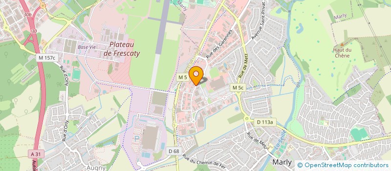 localisation de l'entreprise HOLDING PANEL IMMO  MARLY