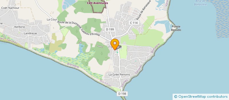 localisation de l'entreprise HOLDING PANTHER  SARZEAU