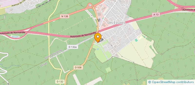 localisation de l'entreprise HOLDING PARADIS  GRAND-COURONNE