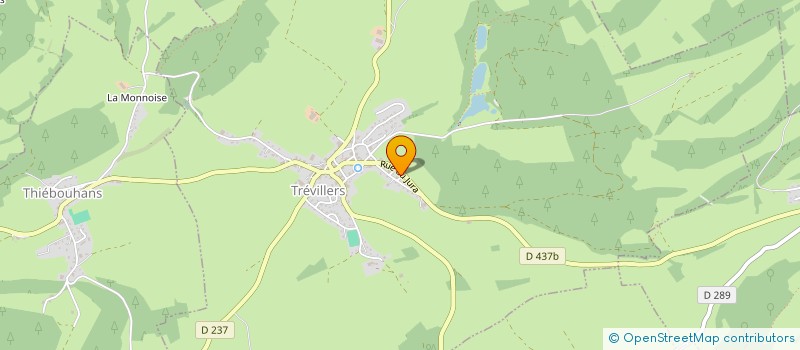 localisation de l'entreprise HOLDING PARENT  TREVILLERS