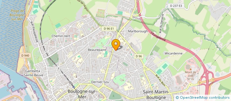 localisation de l'entreprise HOLDING PARENTY à SAINT-MARTIN-BOULOGNE