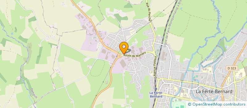 localisation de l'entreprise HOLDING PARIS ALEXIS  LA FERTE BERNARD