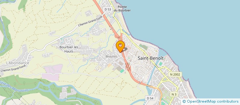 localisation de l'entreprise HOLDING PARIS NG  SAINT-BENOIT