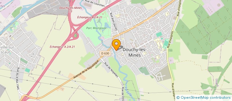 localisation de l'entreprise HOLDING PASCAL à DOUCHY-LES-MINES