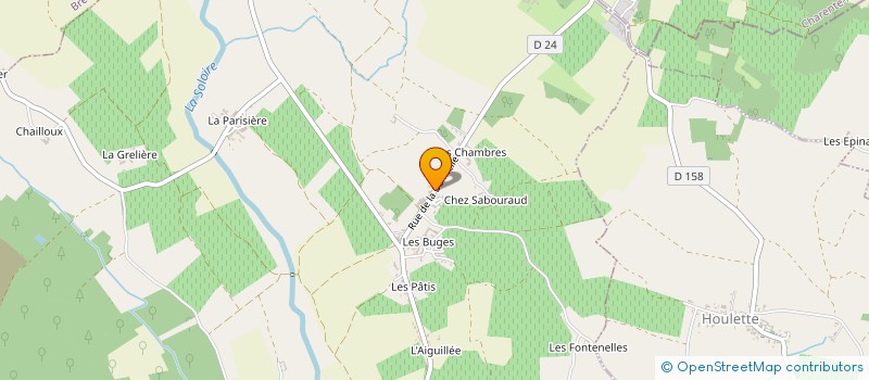 localisation de l'entreprise HOLDING PASCAL PARCA à SAINTE-SEVERE