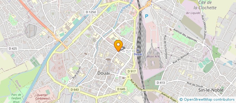 localisation de l'entreprise HOLDING PASCHA - PANIS à DOUAI