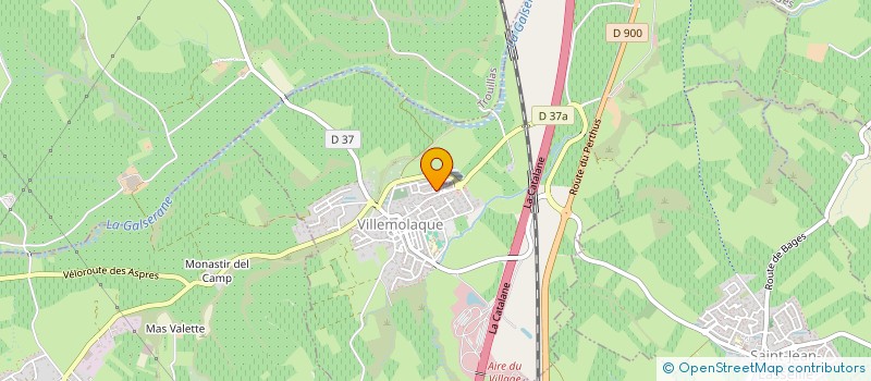 localisation de l'entreprise HOLDING PASCOBI  VILLEMOLAQUE