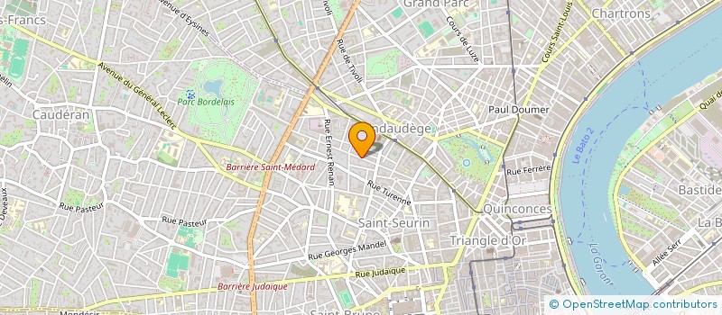 localisation de l'entreprise HOLDING PAT SOPHIA  BORDEAUX