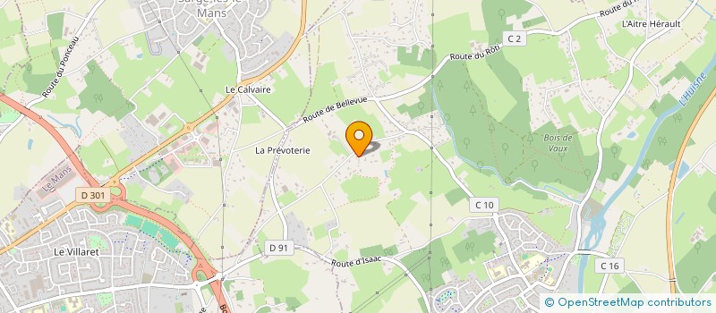 localisation de l'entreprise HOLDING PATRICK DODIN ET ASSOCIES  YVRE L'EVEQUE