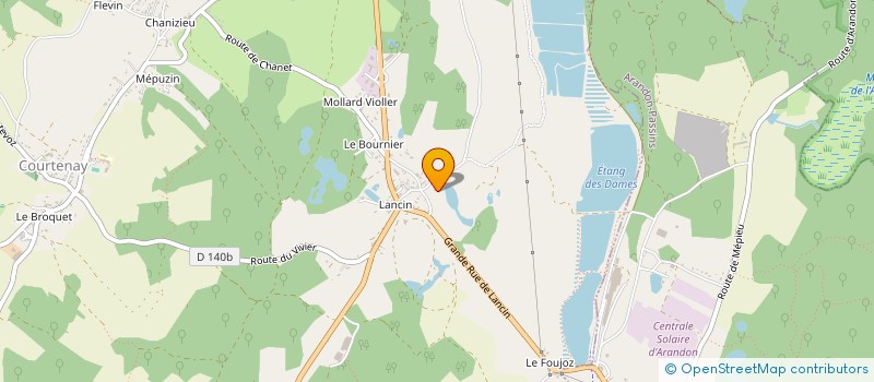 localisation de l'entreprise HOLDING PATRICK GENIN  CHAMBERY