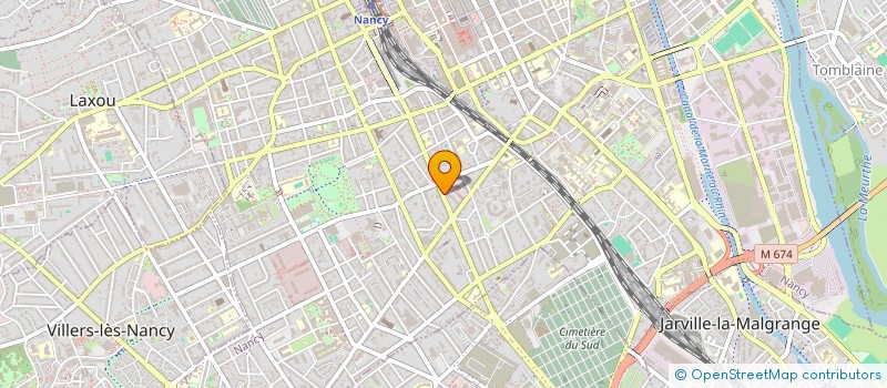 localisation de l'entreprise HOLDING PATRIMONIALE CHAUMET  NANCY