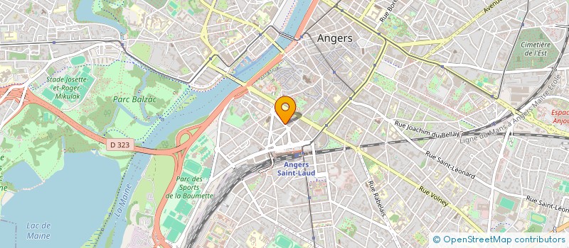 localisation de l'entreprise HOLDING PATRIMONIALE IMMOBILIERE FAMILIALE LE GALL à ANGERS