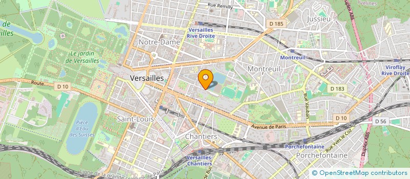 localisation de l'entreprise HOLDING PATRIMONIALE INVESTISSEMENTS à VERSAILLES