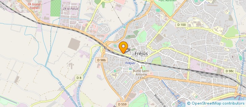 localisation de l'entreprise HOLDING PAUCHET à FREJUS
