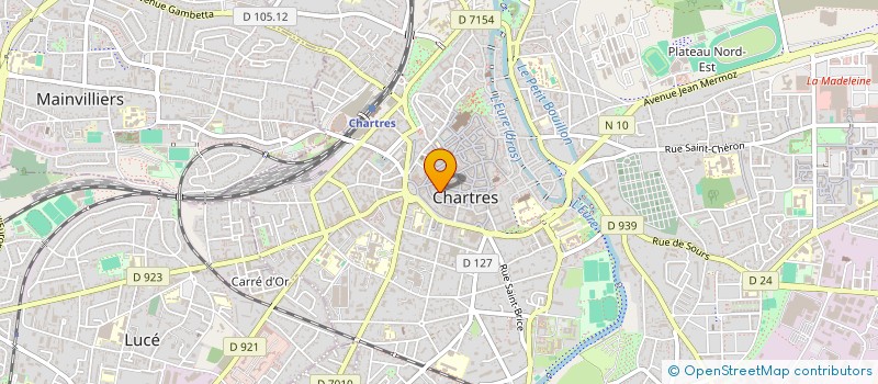 localisation de l'entreprise HOLDING PB FINANCES à CHARTRES