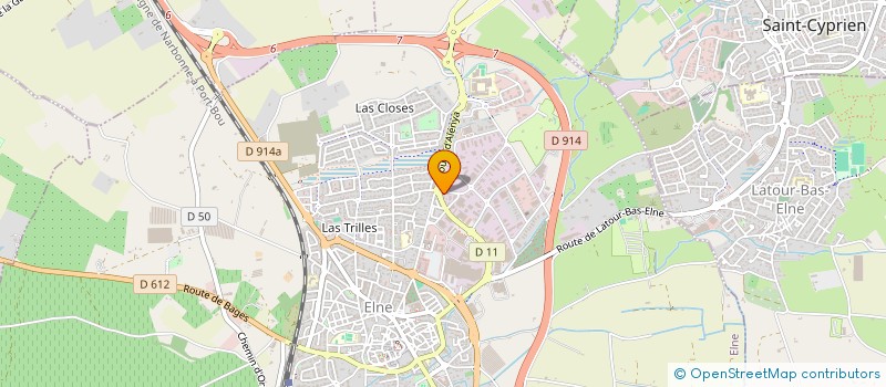 localisation de l'entreprise HOLDING PCR  SAINT-CYPRIEN