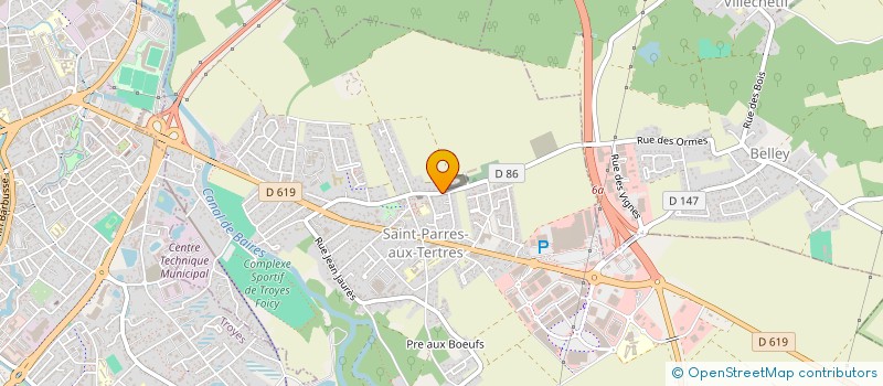 localisation de l'entreprise HOLDING PDI REAL ESTATE  SAINT-PARRES-AUX-TERTRES