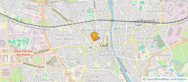 localisation de l'entreprise HOLDING PEGAGROUP à LAVAL